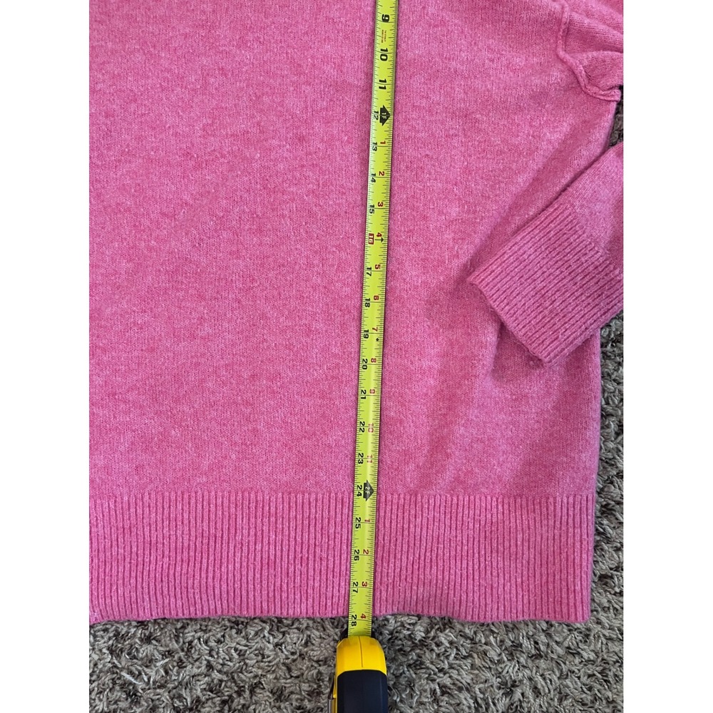 Aerie Womens Pink Oversized Crewneck Sweater Knit Pullover Medium M - Picture 4 of 9